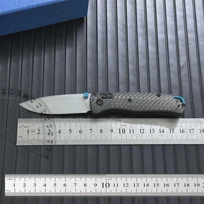 Multi-Function Outdoor Folding Pocket Knife with Carbon Fiber or Damascus Handle