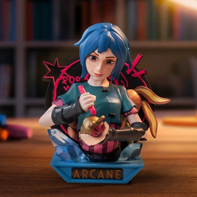 POP MART League of Legends Arcane Series Mystery Box Toy Doll Collection - Desktop Ornaments Gift