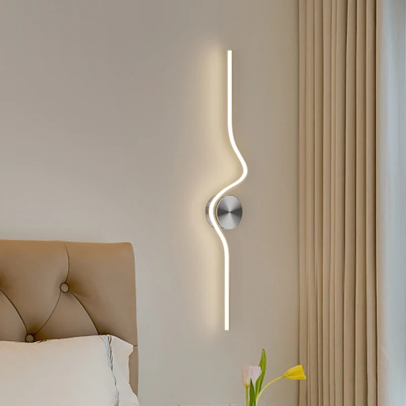 Modern Living Room Wall Lamp with Dimmable LED Light - 2023 Home Decor Fixture