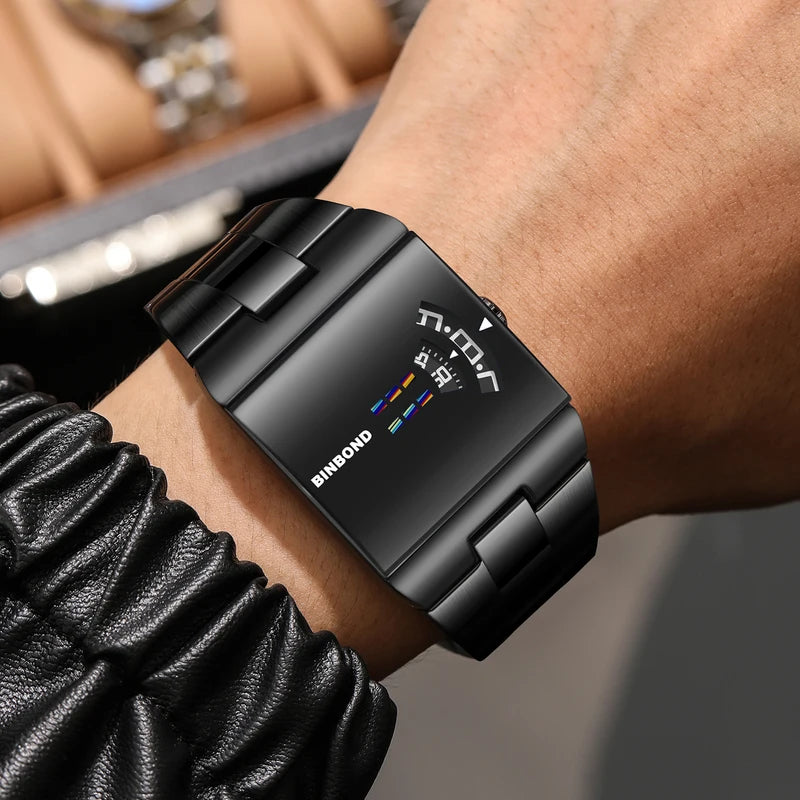 Waterproof Men's Quartz Sport Watch - Luxury Casual Wristwatch for Men