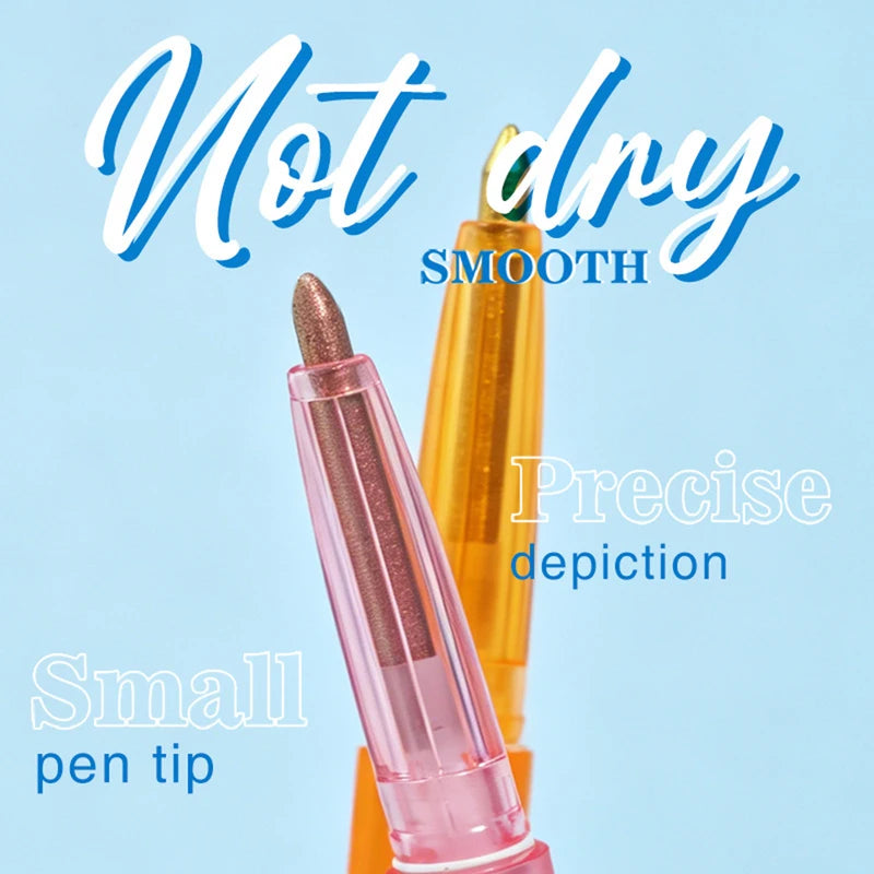 6-Color Waterproof Long-Lasting Eyeliner Pencil with Custom Logo - Vegan & Optical Chameleon