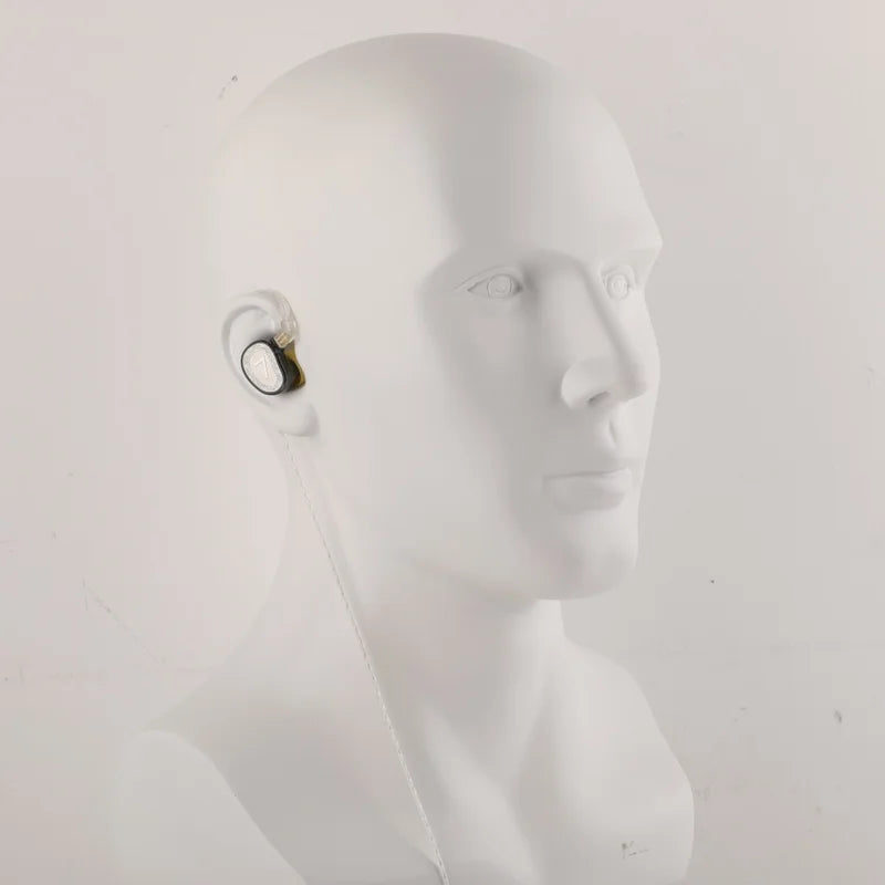 Dual Dynamic Driver Earphones with Detachable Cable and Target Curve Tuning
