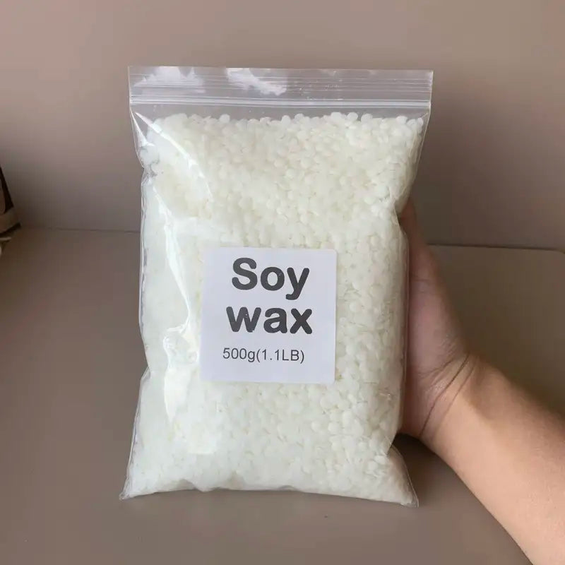 Natural Soy Wax for Candle Making - 50g-1000g Blocks, Bulk Candle Wax