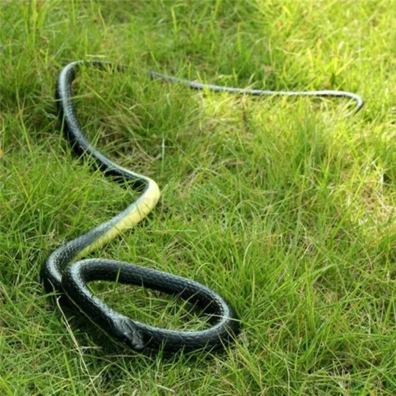 Realistic Snake Prank Toy - Soft Rubber Fake Snake for Scaring & Gags