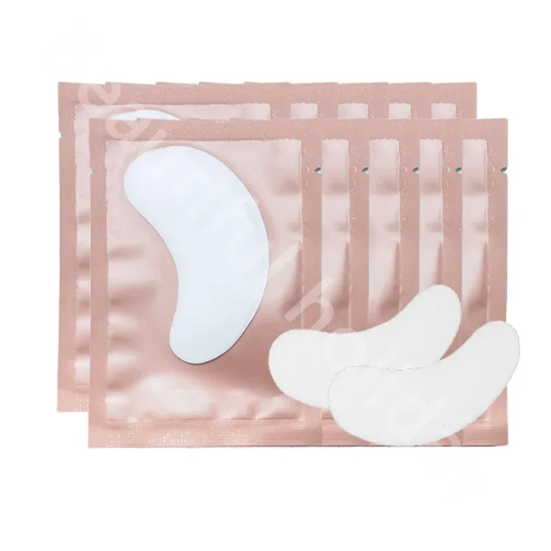 Eyelash Extension Gel Eye Patches 200-500 Pairs Under Eye Pads Hydrogel Stickers