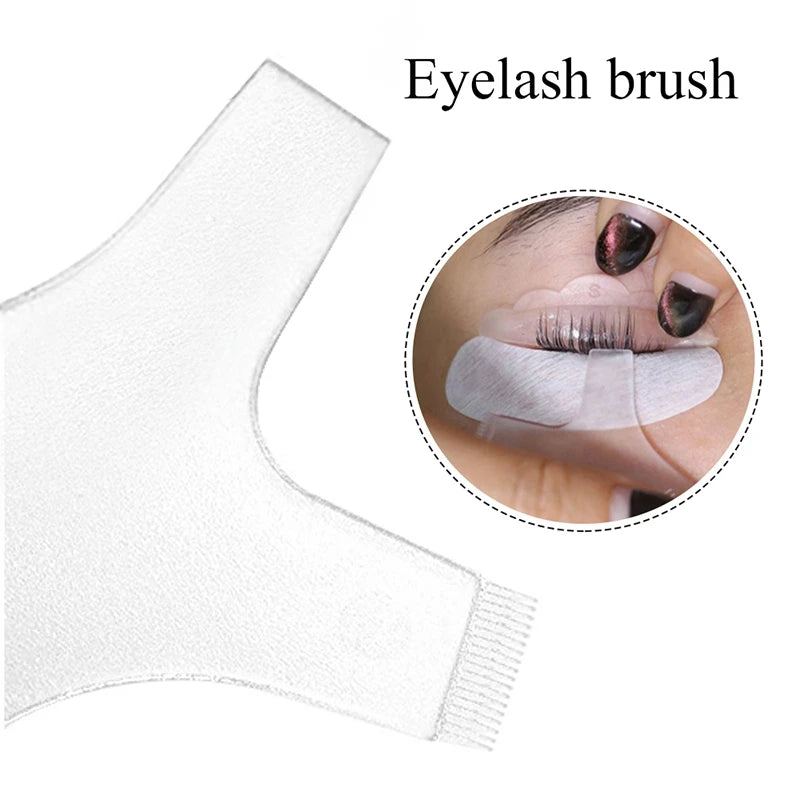 Reusable Lash Lift Brush Y Shape Makeup Eyelash Curler Comb Tool