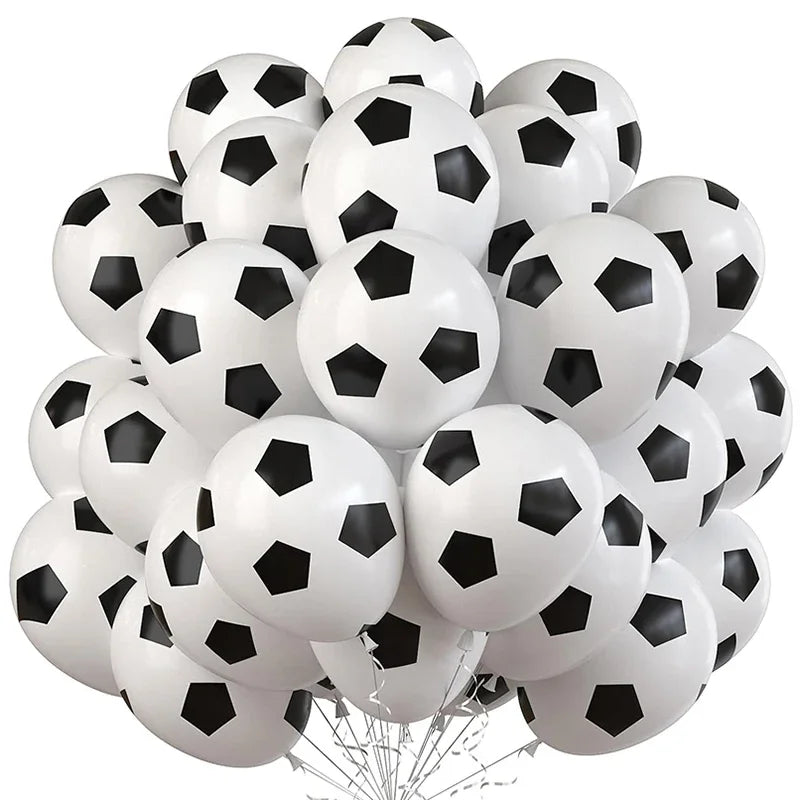 Football Balloon Set - Latex Decor for Birthday Parties and Sports Events