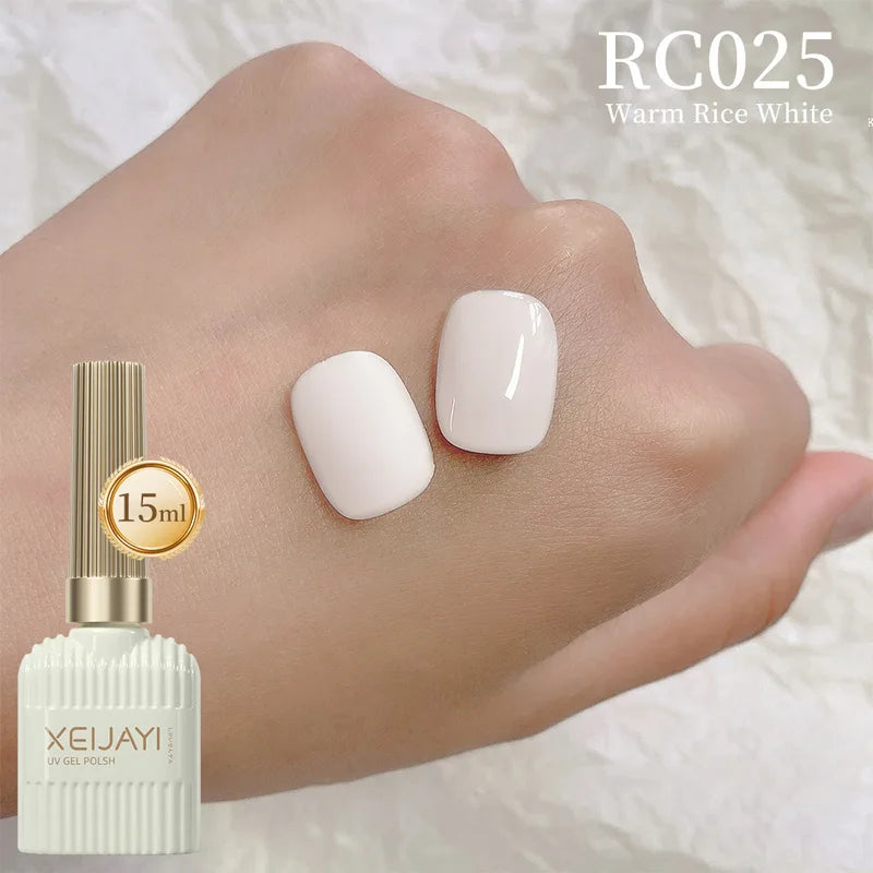 15ml Gel Nail Polish Set - Hybrid Semi-Permanent UV/LED Soak Off Varnish
