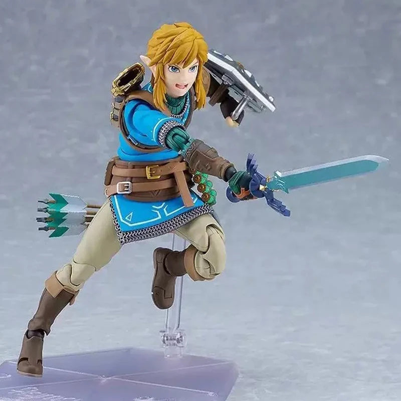 Action Figure Toy - Tears of The Kingdom Link PVC Collectible Figurine