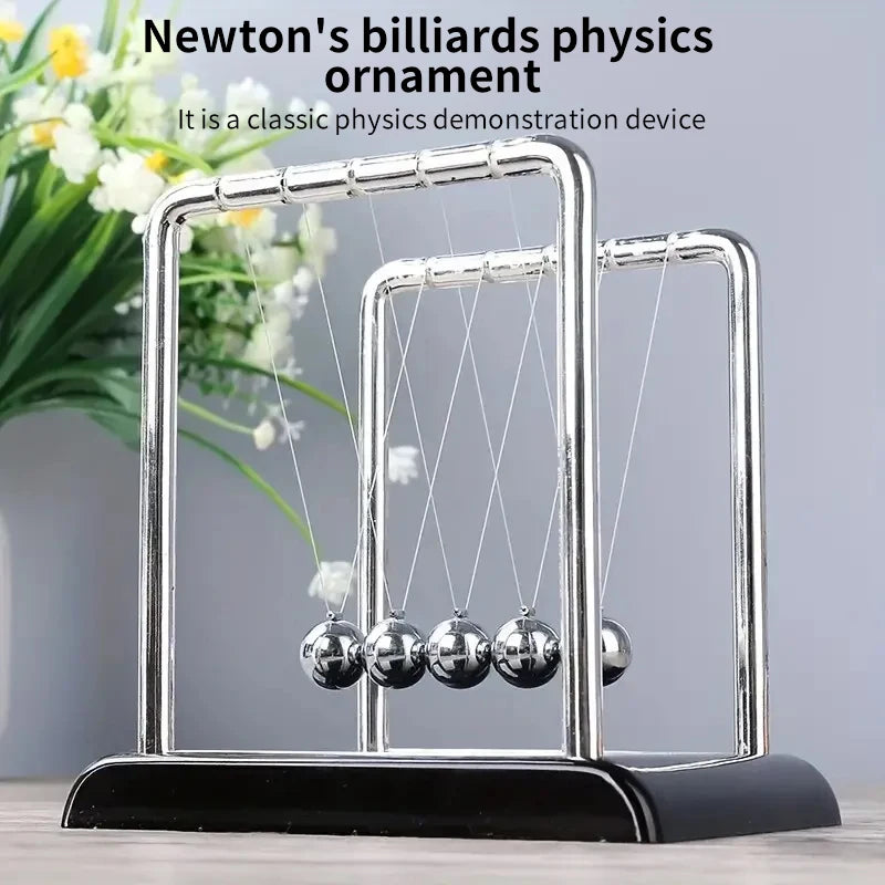 Newton's Cradle Steel Ball Physics Ornament Stress Relief Desk Toy