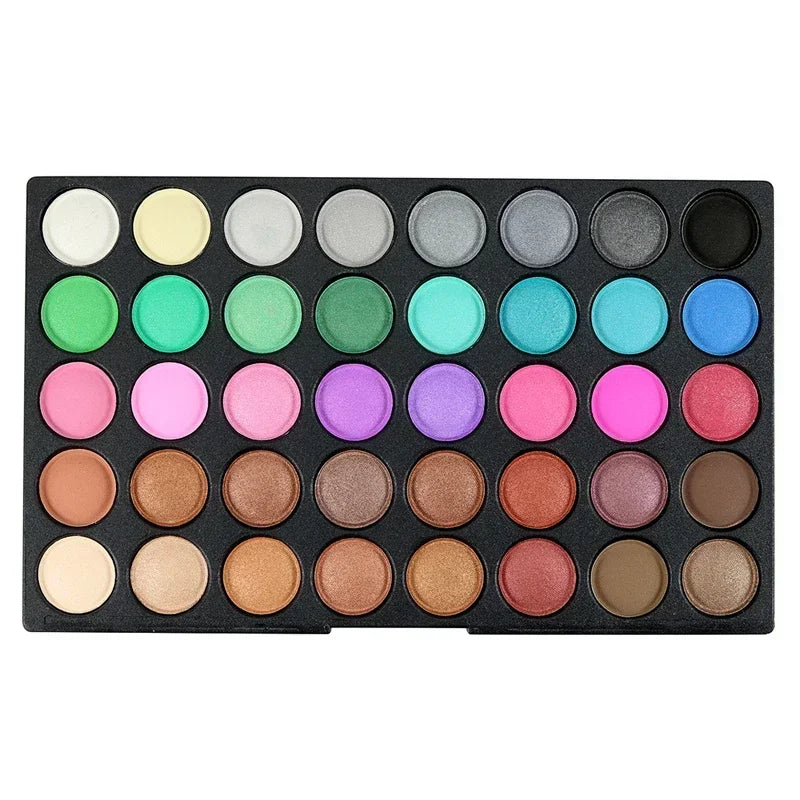 120-Color Glitter Eyeshadow Palette Matte & Shimmer Makeup Set for Women
