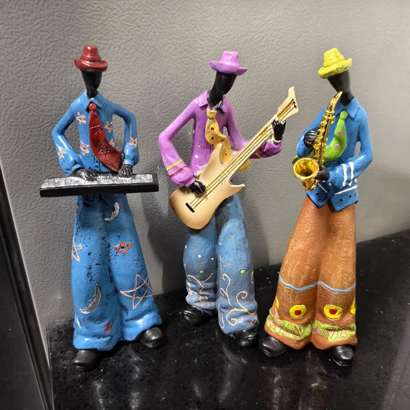 Cute Cartoon Retro Bookshelf Figurines - Home Decorative Toys & Gifts
