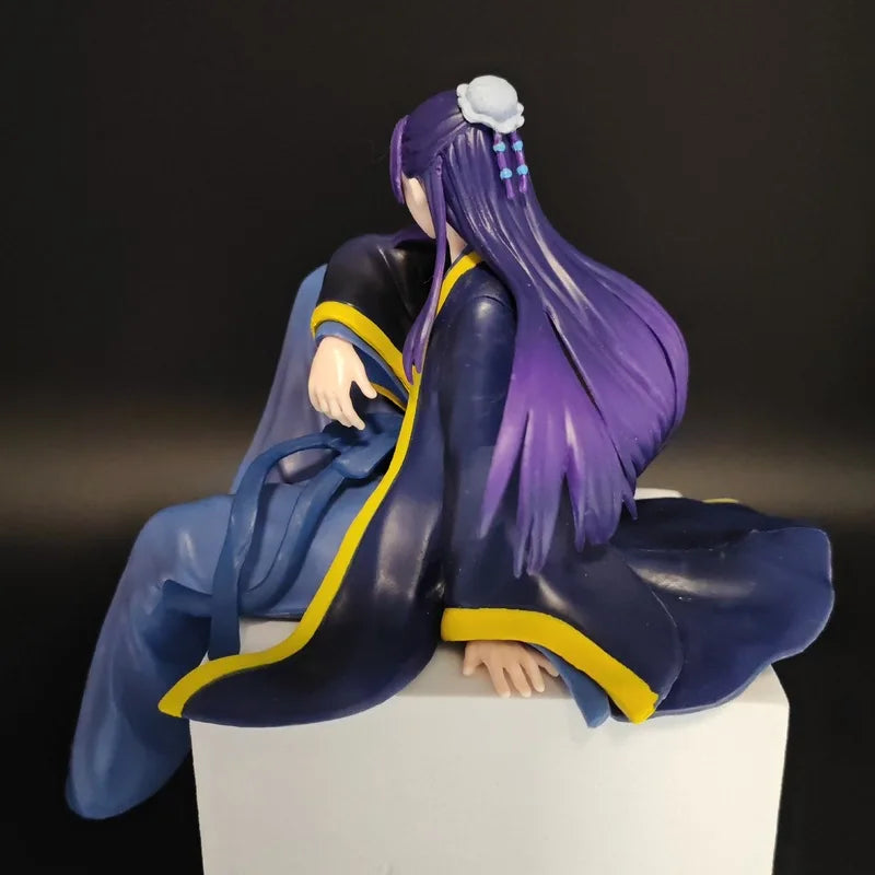 Anime PVC Figure Sitting Pose Collectible Toy for Fans - 15.5cm