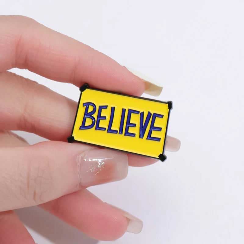Football Theme Enamel Pin - Sports Fan Badge Brooch Jewelry Gift