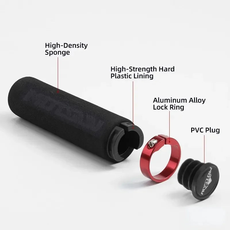 Anti-Skid Shockproof Silicone Bicycle Handlebar Grips for MTB Road Cycling