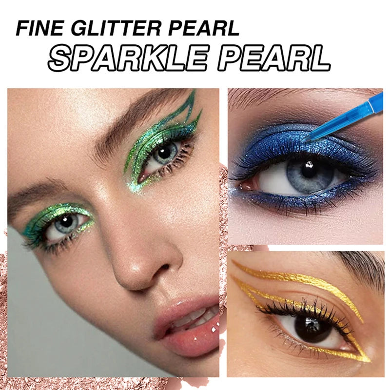 6-Color Waterproof Long-Lasting Eyeliner Pencil with Custom Logo - Vegan & Optical Chameleon