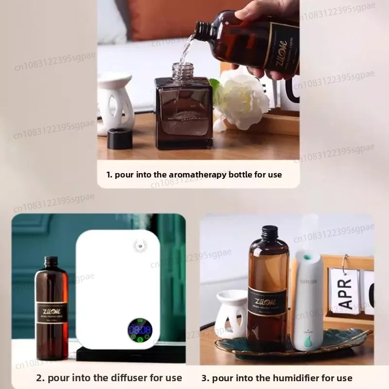 Hotel Perfume Oil 500ml Fragrance Diffuser for Hospitality & Spa Use