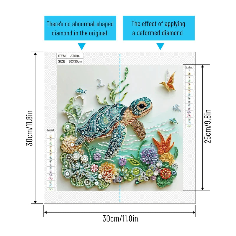DIY 5D Special Shape Diamond Art Kit for Beginners Wall Decor & Gift