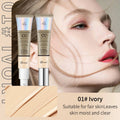 Waterproof CC Cream Foundation with SPF 50+ - Long-Lasting Moisturizing Concealer & Brightening Primer