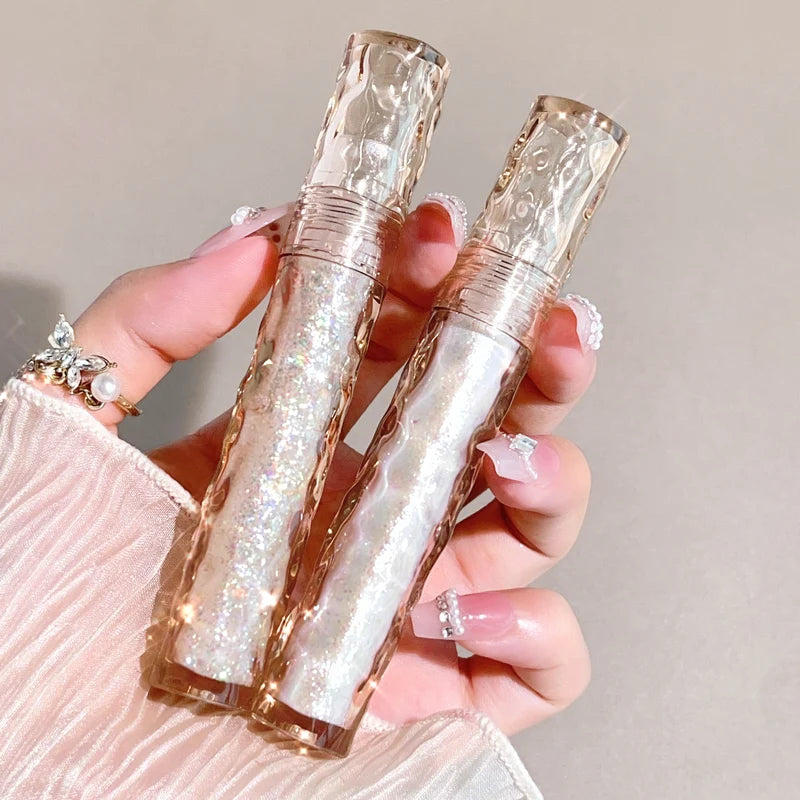Sparkling Liquid Eye Shadow Set - Pearlescent, Glitter, Long-Lasting, Multiple Colors