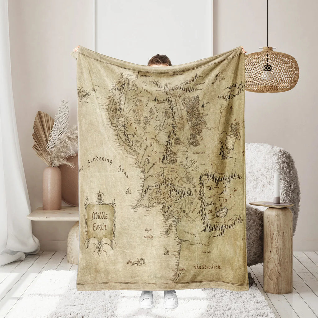 Warm Skin-Friendly Blanket for All Seasons - Family & Office Use