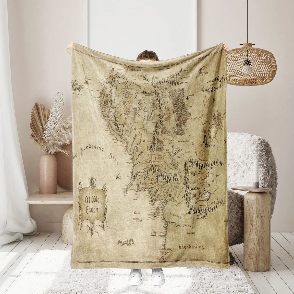 Warm Skin-Friendly Blanket for All Seasons - Family & Office Use