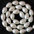 Pearl Bead Necklace Pendant DIY Jewelry Making Supplies - 9x13mm Teardrop Beads