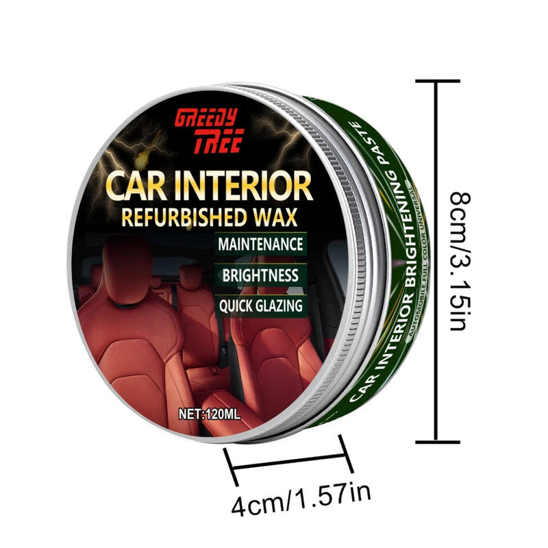 Automotive Interior Care Refurbishment Cream for Rubber Strips & Scratch Repair