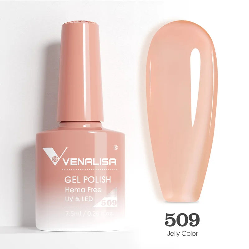 Venalisa HEMA-Free Nail Gel Polish - Semi-Permanent UVLED Soak Off Varnish