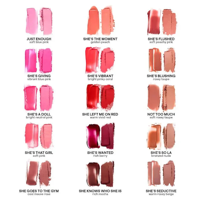 Longlasting Waterproof Face Blush - Matte Contour Powder for Cheeks