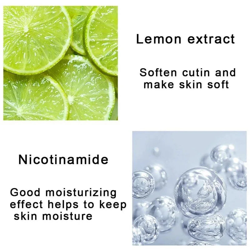 Natural Fruit Acid Peeling Gel Facial Cleanser - Deep Nourishing & Brightening, 80g