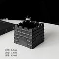 Luxury Castle Glass Light Decor for Home Living Room - Trendy Creative Ornament