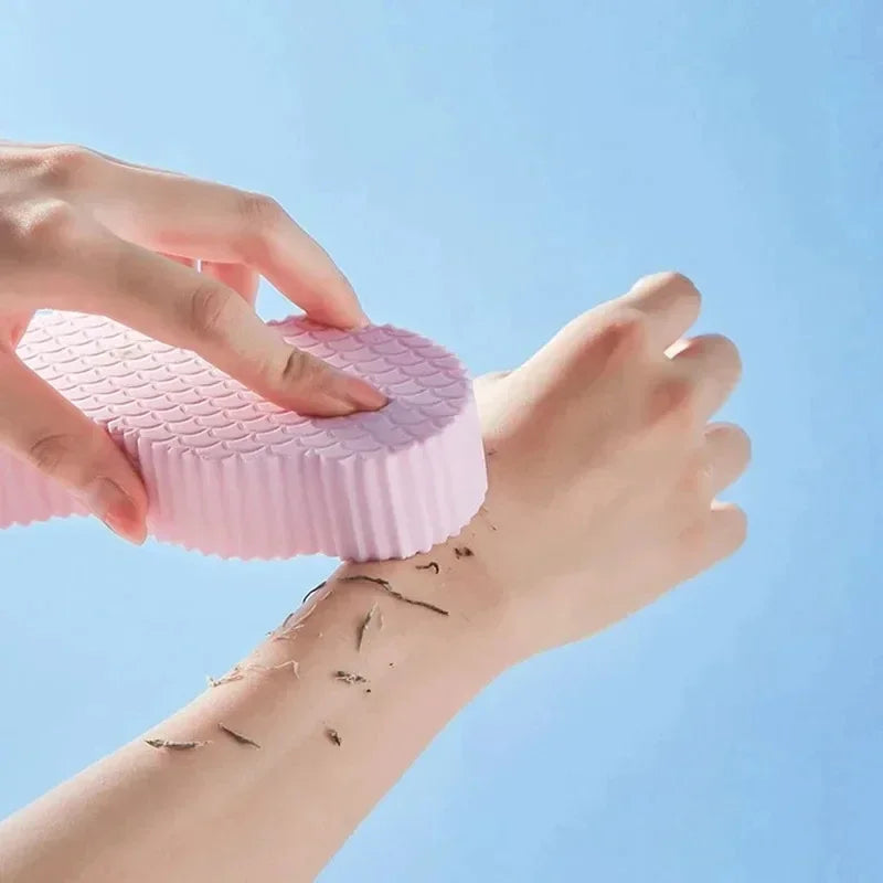 Soft Body Scrubber Bath Sponge Exfoliating Shower Brush for Skin Removal