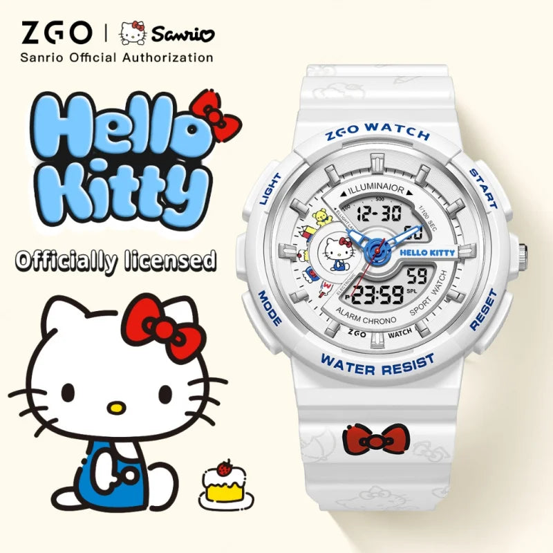 Digital Sports Watch for Women Men Waterproof Dual-Display Multi-Functional Gift