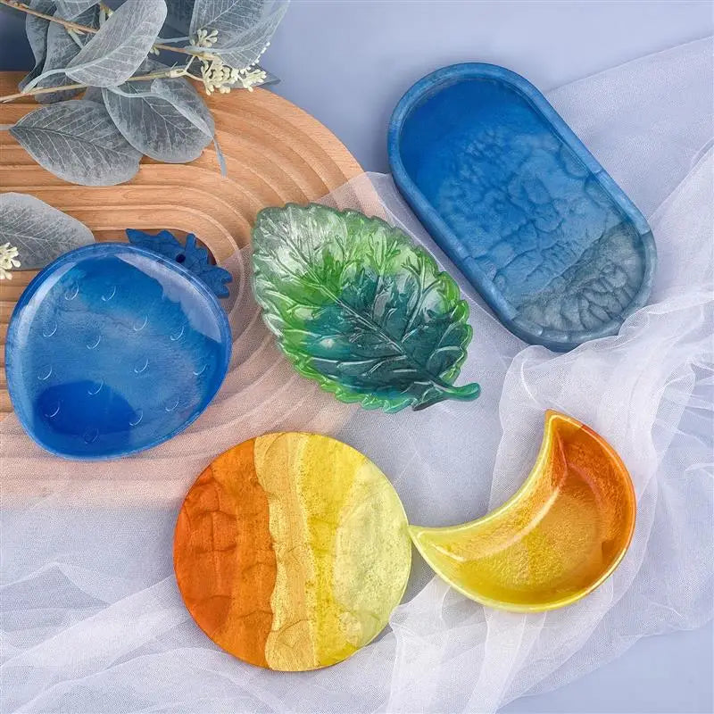 6-Piece Epoxy Resin Colorant Set - Mica Pigments for Resin Art, Pearlescent Powder