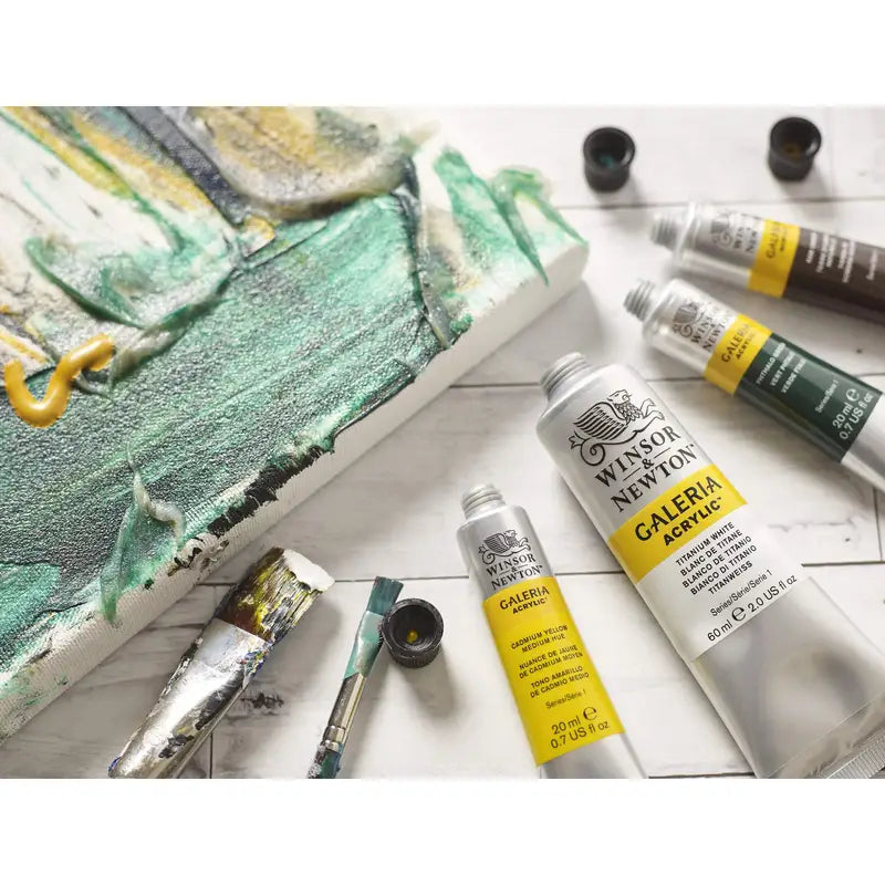 Professional Acrylic Paint Set - Vivid Colors for Canvas & Art Projects