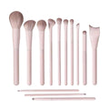 13-Piece Professional Makeup Brush Set with Synthetic Bristles for Women & Beginners