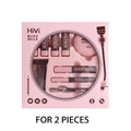 Women's Christmas Makeup Set with Lipsticks, Powder, BB Cream, Eyebrow Pencil, Mascara & Eyeliner