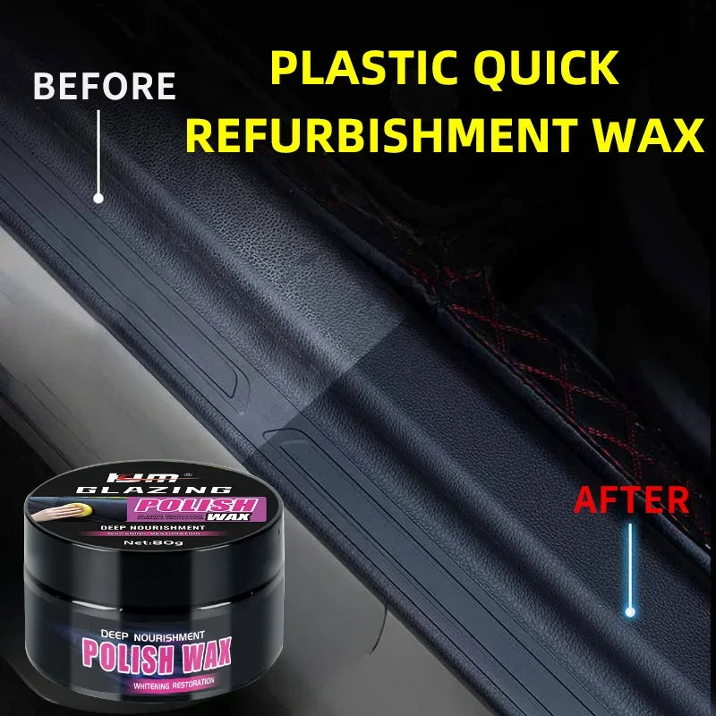 Leather and Plastic Repair Wax for Automotive Interior Restoration - Durable & Easy to Use