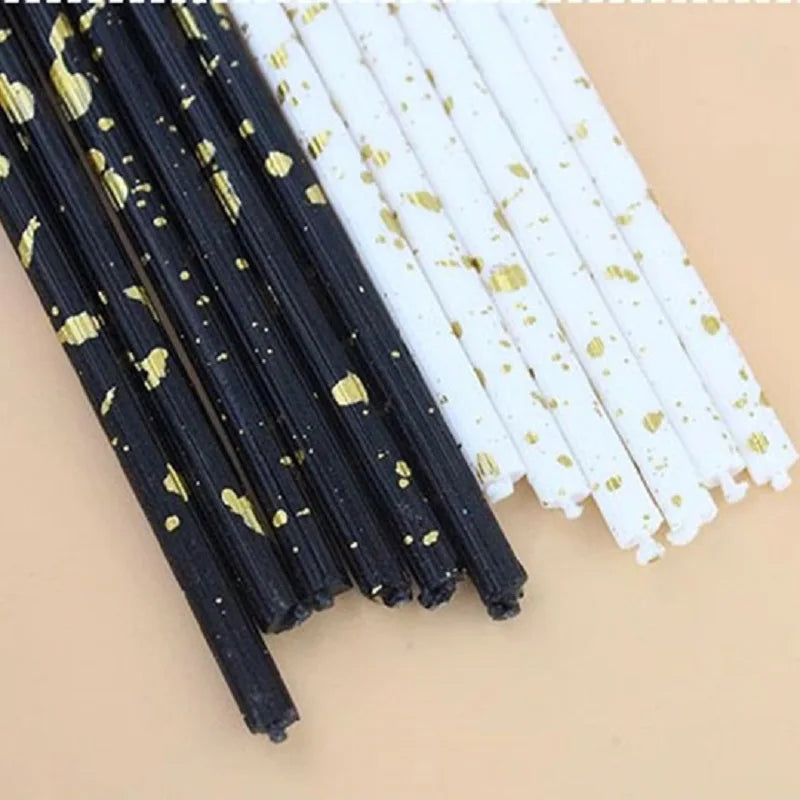 Long Children's Candles for Birthday Cake, Wedding, Halloween Decor - 6pcs