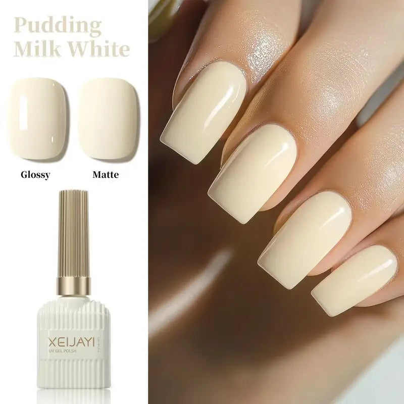 Gel Nail Polish Set 15ml Spring & Summer Colors - Long-Lasting UV LED Curing