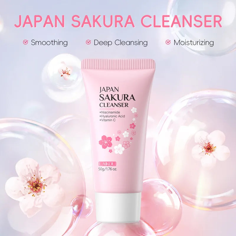 Deep Cleansing Facial Cleanser for All Skin Types - Brightening & Oil Control 50g