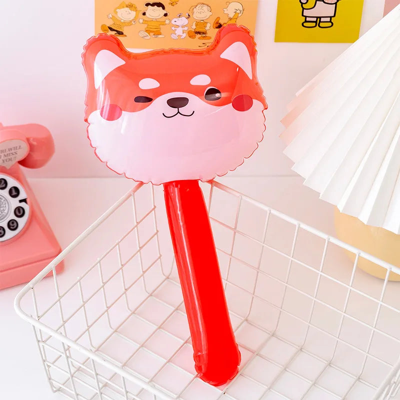 10-Piece Animal Inflatable Hammer Set for Pool & Beach Toys Kids Party Favors