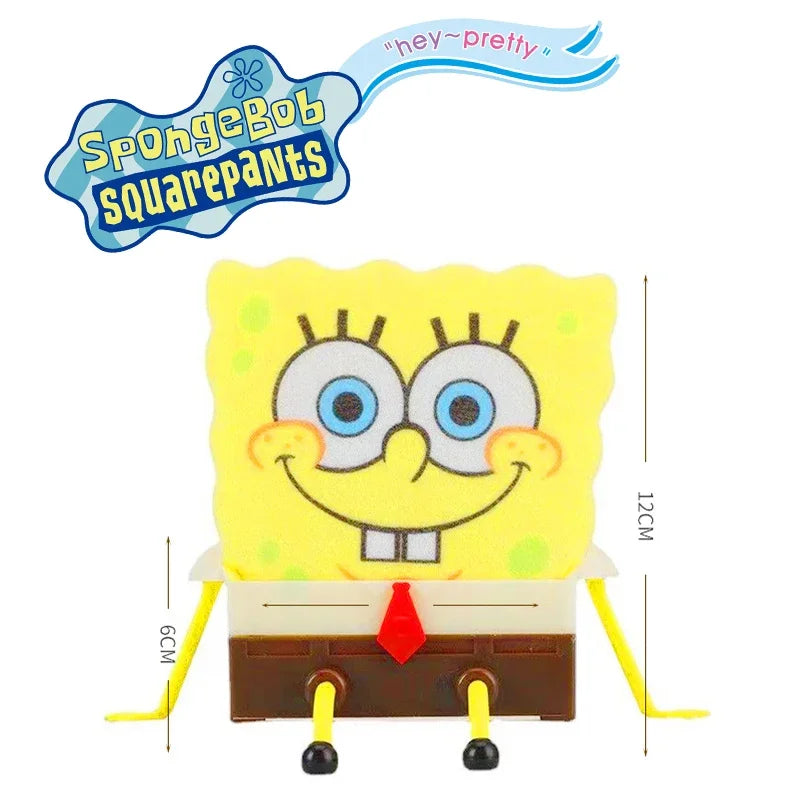 Funny Cartoon SpongeBob Sink Drain Basket - Kitchen Sink Sponge Holder & Storage