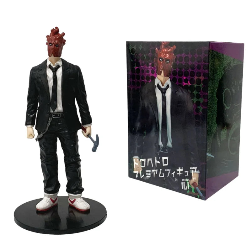 Anime Action Figure 20cm Kaiman Lizard Mask PVC Collectible Toy Desktop Ornament