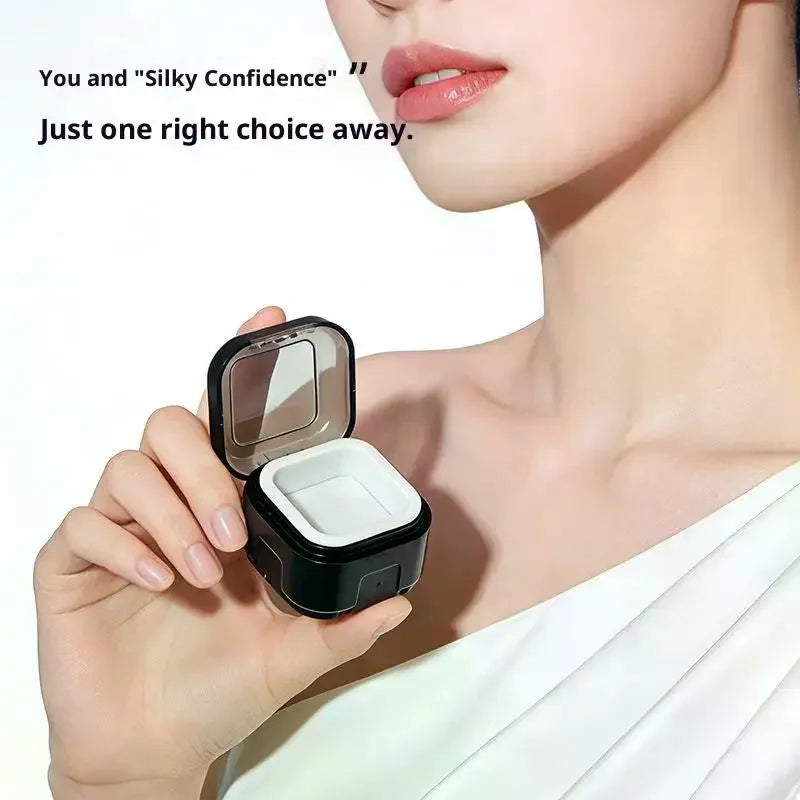Mini Wax Heater Kit with Silicone Bowl for Hair Removal & Nose Ear Waxing
