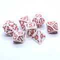 7PCS Halloween Pattern Board Game Dice Set for DND RPG - Relief