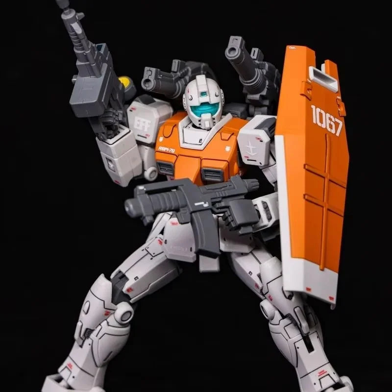 GTO Morocco GM RGM-79 Double Cannon Action Model Kit - Assembly Toy for Boys