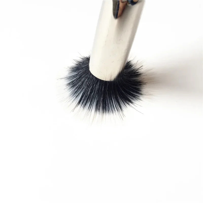 Short Duo Fibre Foundation Brush for Cream and Powder Makeup