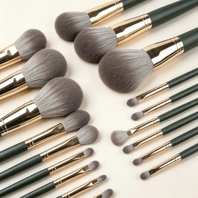 14-Piece Makeup Brush Set Professional Cosmetic Brushes Kit for Eyeshadow, Concealer, Blush & Face